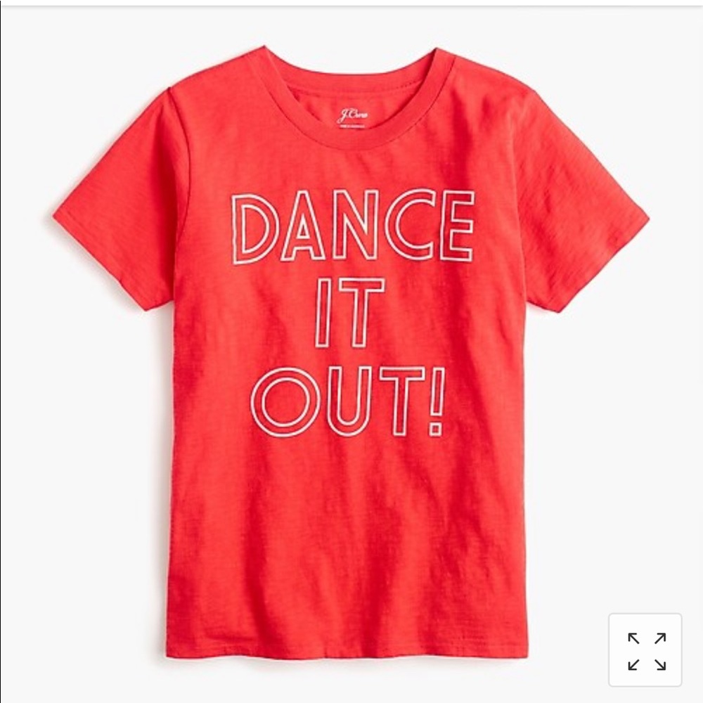 J Crew Dance it out T Shirt